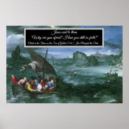 Kristus i stormen poster