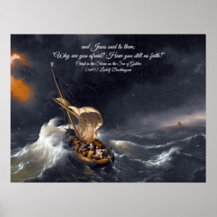 Kristus i stormen poster