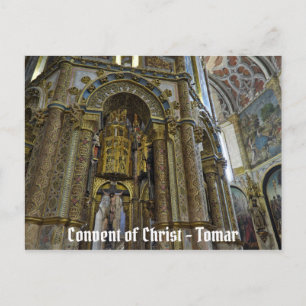 Kristus i Tomar. Portugal Vykort