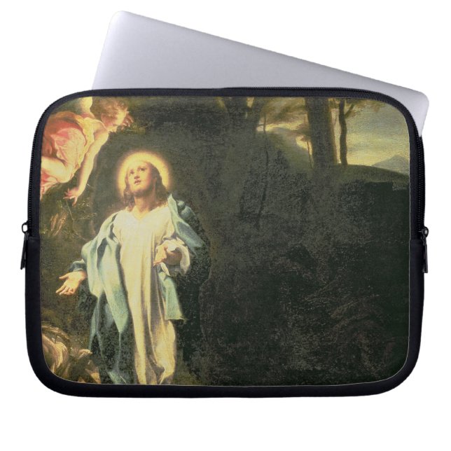 Kristus i trädgården av Gethsemane 3 Laptop Fodral (Framsidan)