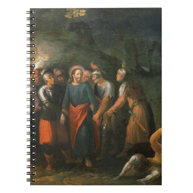 Kristus i trädgården av Gethsemane Anteckningsbok (Framsidan)