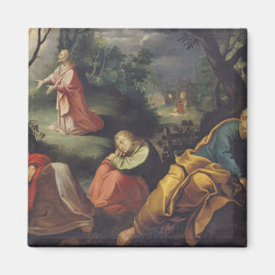 Kristus i trädgården av oliv, 1625 magnet