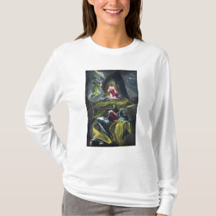 Kristus i trädgården av oliv t shirt