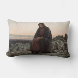 Kristus i vildmarken (av Ivan Kramskoj) Lumbarkudde