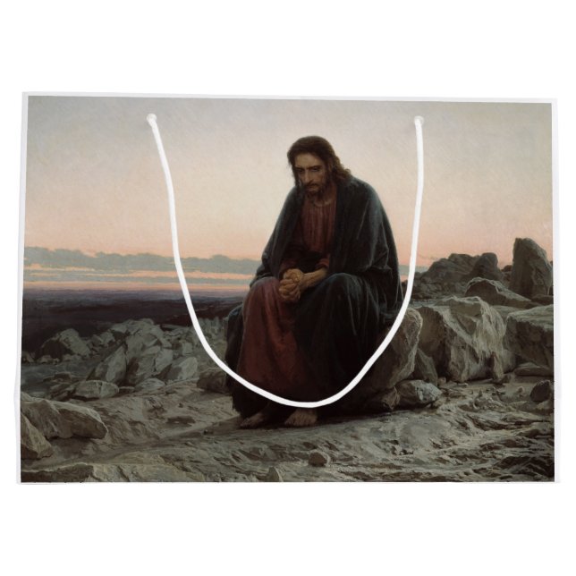 Kristus i Wilderness (av Ivan Kramskoi) (Baksidan)