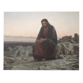 Kristus i Wilderness (av Ivan Kramskoi) Anteckningsblock