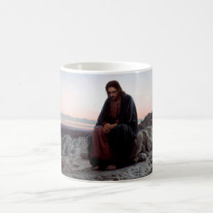 Kristus i Wilderness, Ivan Kramskoi Kaffemugg
