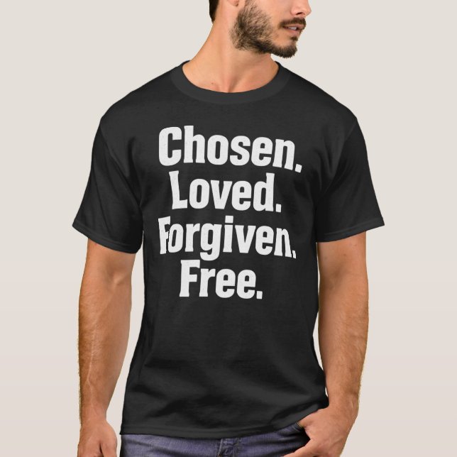 Kristus identitet t shirt (Framsida)