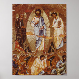 Kristus-ikonens konfiguration poster