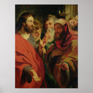 Kristus Instruktör Nicodemus Poster
