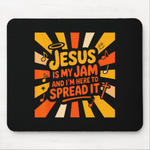 Kristus Jesus är min grej och jag är här för att s Musmatta