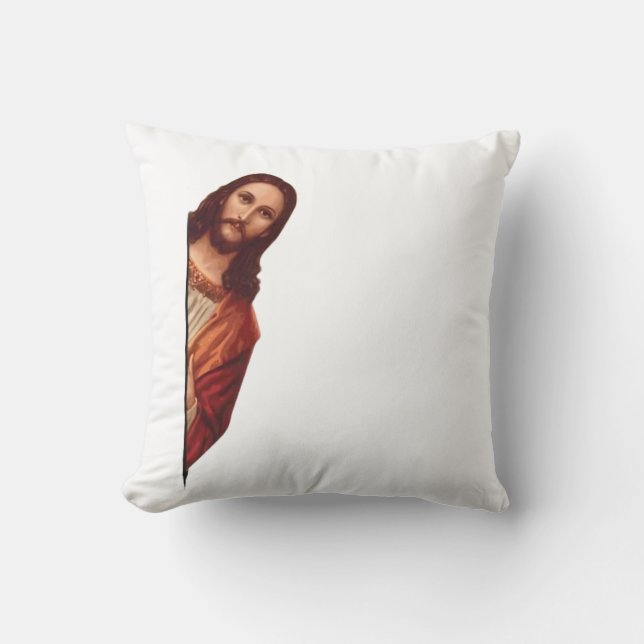 Kristus Jesus ser dig, Jesus jag såg det Kudde (Framsida)