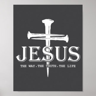 Kristus Jesus Vägen. Sanningen. Livet Salig  Poster