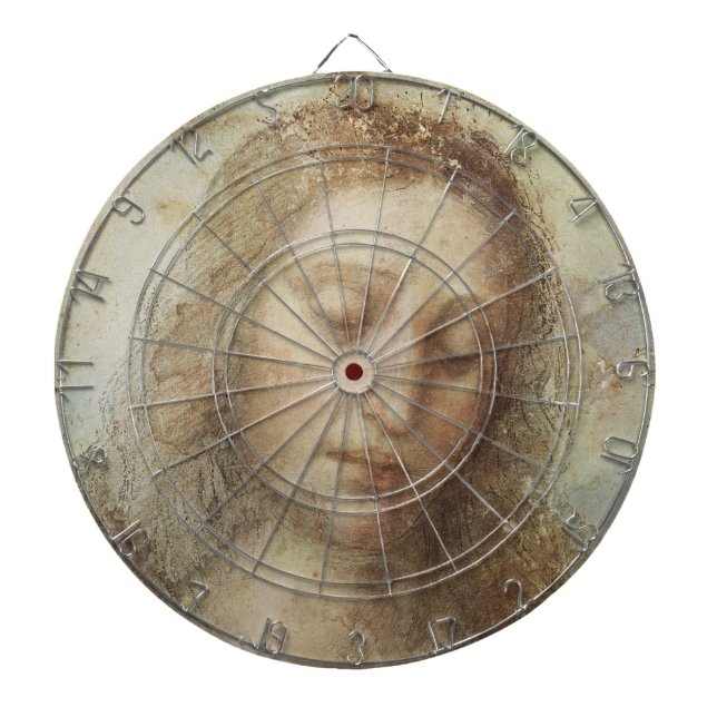 Kristus (kristendomen) (Leonardo da Vinci) Darttavla (Framsidan)