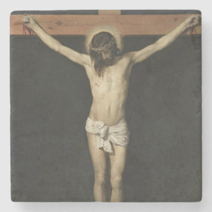 Kristus krökt på Kor (Faith) (Velazquez) Stenunderlägg