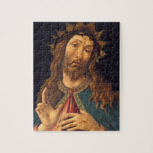Kristus krönt med törne av Sandro Botticelli Pussel