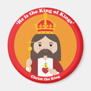 Kristus kungen magnet