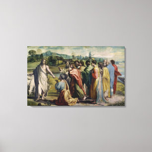 Kristus laddning till St Peter (tecknaden för Canvastryck