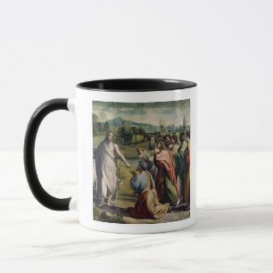 Kristus laddning till St Peter (tecknaden för Mugg