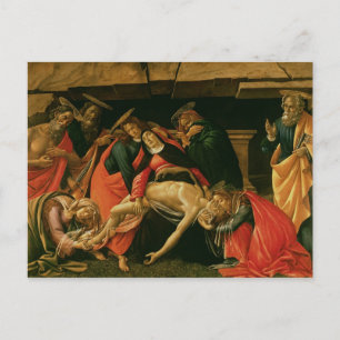 Kristus Lamentation, 1490 Vykort