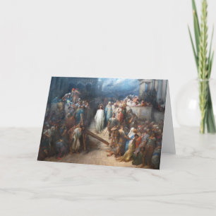 Kristus Lämnar Praetorium Helgkort