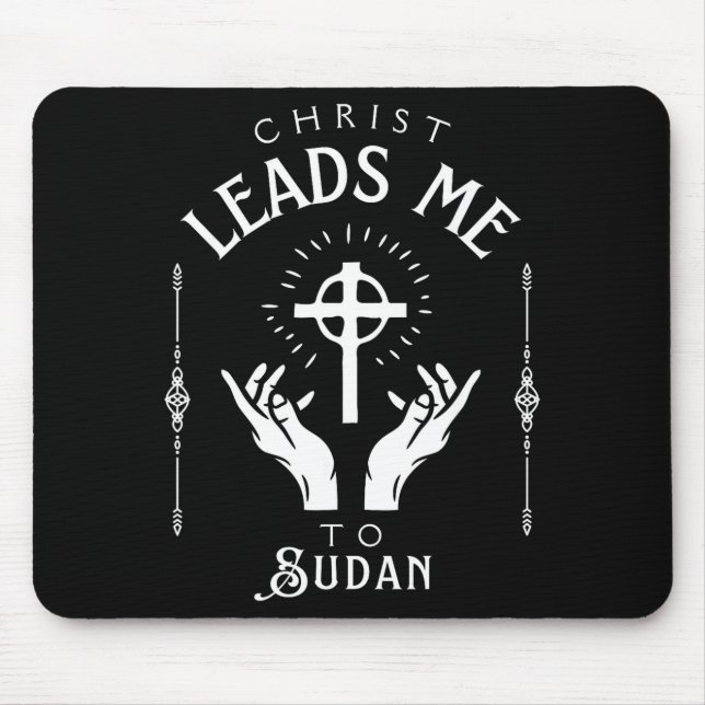 Kristus leder mig till Sudan Musmatta (Framsidan)