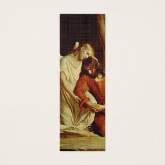 Kristus lider i Gethsemane-Bible Marker Litet Visitkort