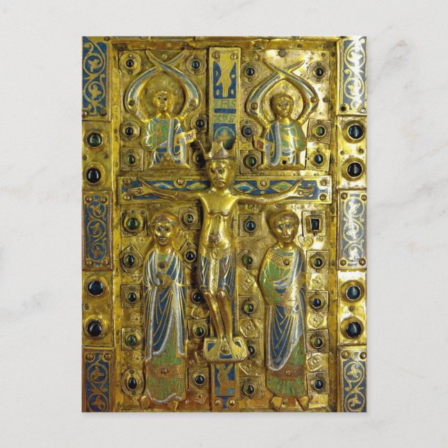 Kristus, Limoges, 1300-talet Vykort (Framsida)