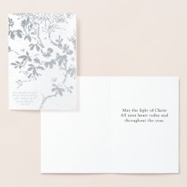 Kristus ljus folierat kort