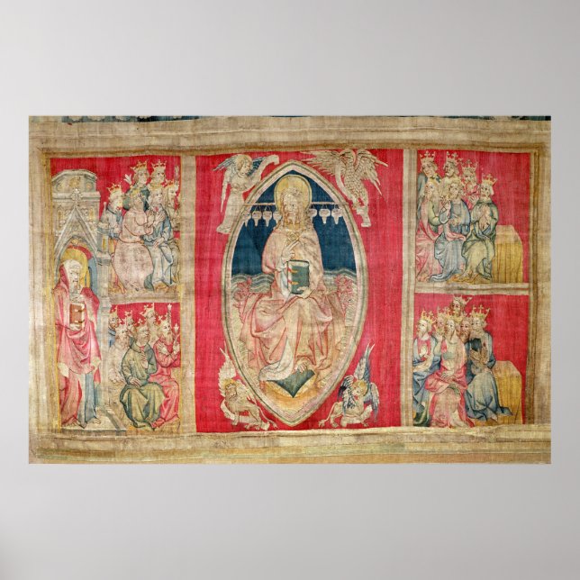 Kristus med apokalyptiska beaster poster (Framsidan)