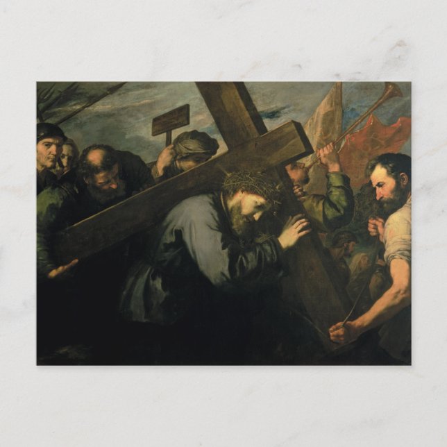 Kristus med Kor, 1635 Vykort (Framsida)