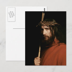 Kristus med Thorns. Fine Art Påsk Vykort