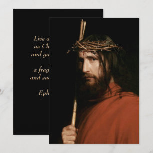 Kristus med Thorns. Religiösan Fine Art Påsk