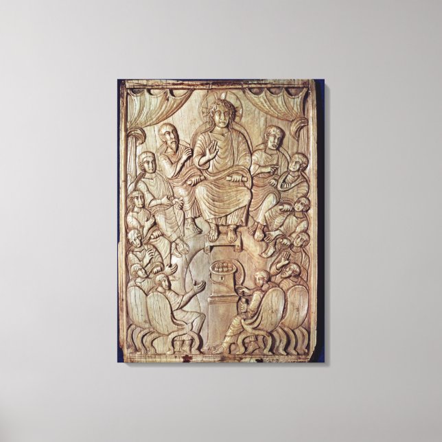 Kristus med tolv apostlar canvastryck (Framsida)