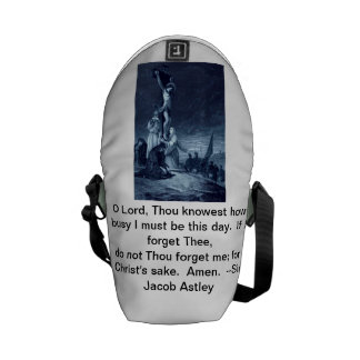 Kristus minns mig för att skola ryggsäck messenger bag