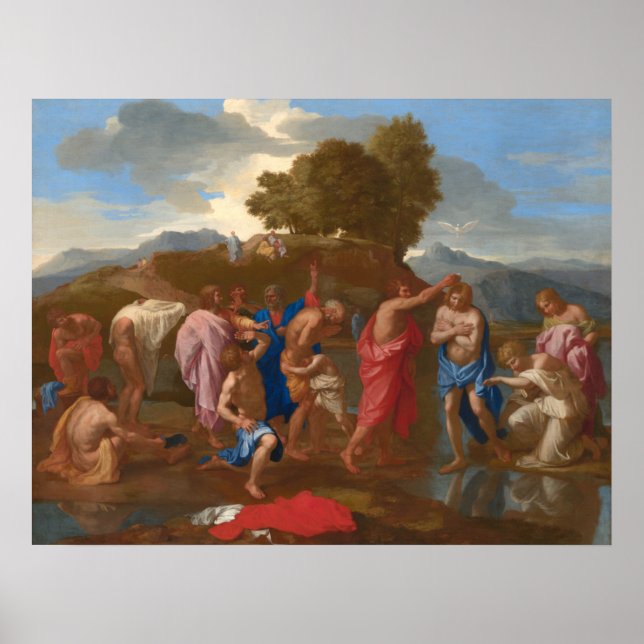Kristus - Nicolas Poussin Fine Art Poster (Framsidan)