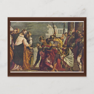Kristus och århundradet av Capernaum från Veronese Vykort