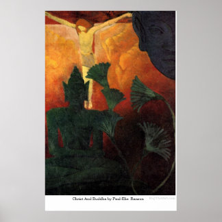 Kristus och Buddha av Paul-Elie Ranson Poster