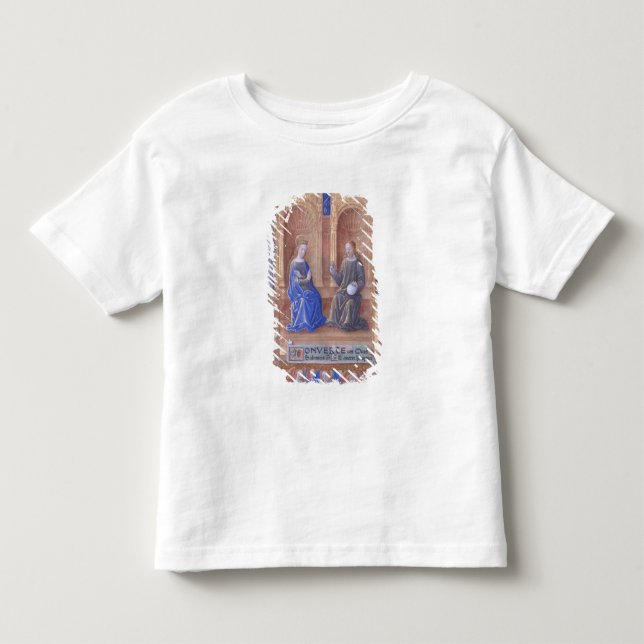 Kristus och den jungfruliga Maryen installerar Tee Shirt (Framsida)