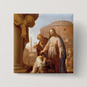 Kristus och den rika unga linjalen, 1640 knapp