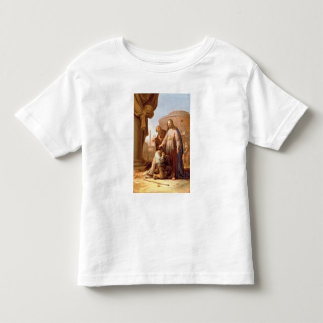 Kristus och den rika unga linjalen, 1640 tee shirt (Framsida)