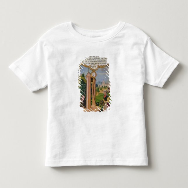 Kristus och kvinnan från Samaria på Jacob's well T-shirt (Framsida)