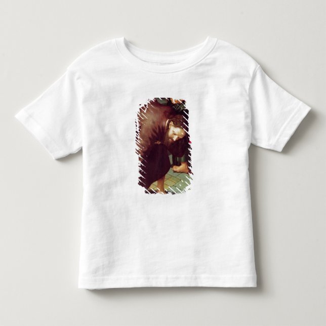 Kristus och kvinnan som tagits i äktenskapet t shirt (Framsida)