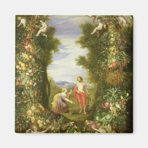 Kristus och Mary Magdalene Magnet