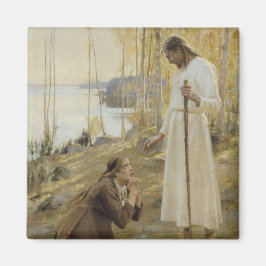 Kristus och Mary Magdalene på finska landsbygden Magnet