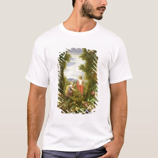 Kristus och Mary Magdalene T-shirt (Framsida)