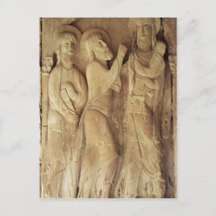 Kristus och Pilgrims of Emmaus Vykort