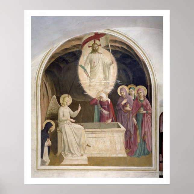 Kristus och Pious Women på Poster (Framsidan)