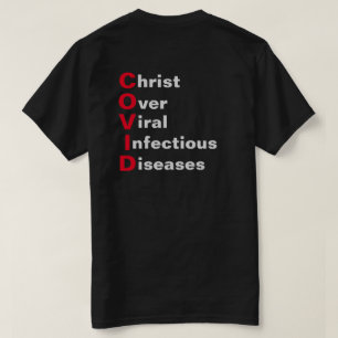 Kristus över COVID T-Shirt