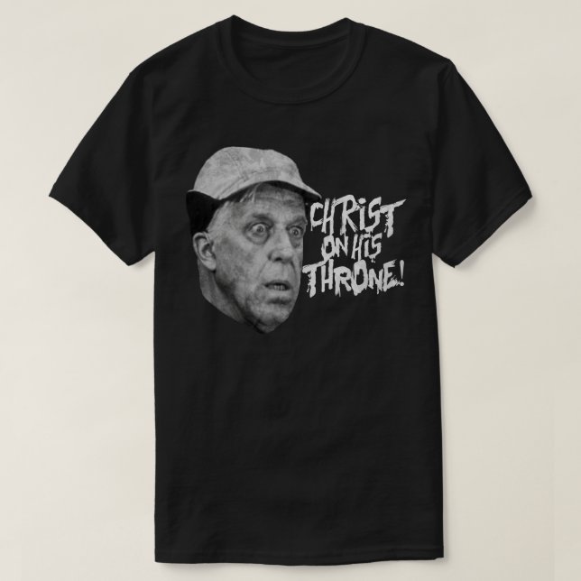 Kristus på Hans Throne T Shirt (Design framsida)